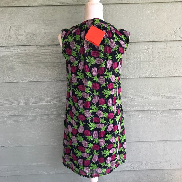 NWT pineapple print shift dress - Picture 5 of 5